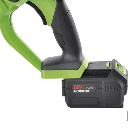 Kit Cortasetos de Mano | Extensible con Ruedas a Batería | Li-Iion 18V | 1200 RPM