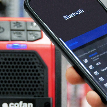 Altavoz Bluetooth a Batería | 2x2,5W | 18 V | Con Puerto USB