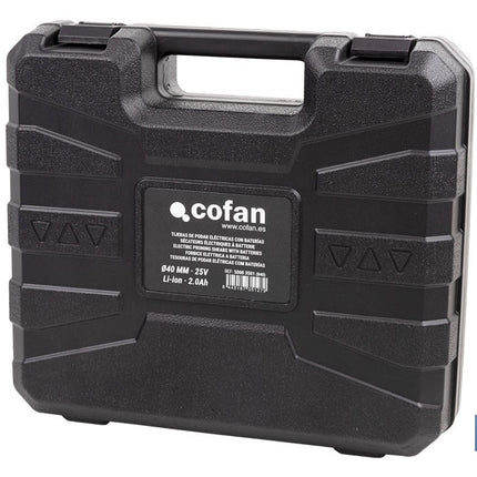 Set de tijeras de podar eléctricas 25 V con pértiga extensible 1,40-2,07 m | Incluye 2 baterías, maletín y accesorios