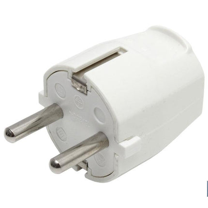 Clavija Bipolar Schuko | 16 A - 250 V | Color Blanco