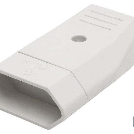 Base enchufe bipolar aérea | Color blanco | 10 A - 250 V