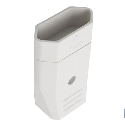 Base enchufe bipolar aérea | Color blanco | 10 A - 250 V