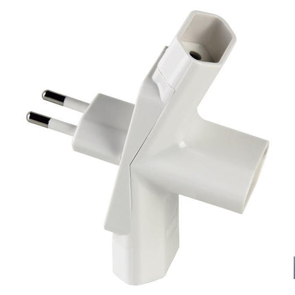 Adaptador Multivía Triple | Tipo Espiga | 3 vías | 10 A - 250 V
