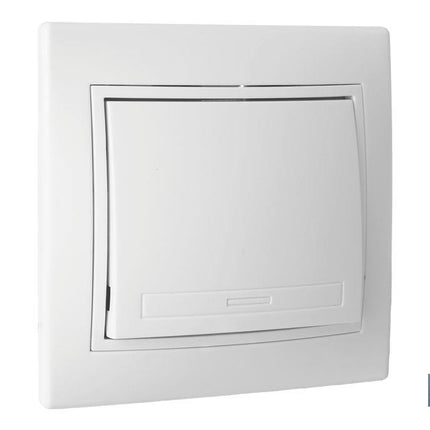 Interruptor - Conmutador de empotrar | Modelo Pacific | 10 A - 250 V | Color blanco