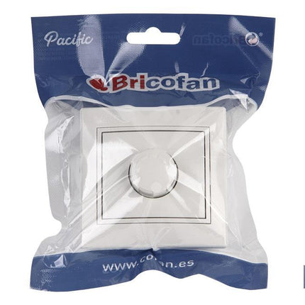 Regulador de luz de empotrar | Modelo Pacific | 16 A - 250 V - 500 W | Color blanco