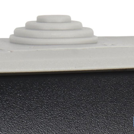 Pulsador Estanco IP54 | Para exteriores | 10 A - 250 V | Color gris