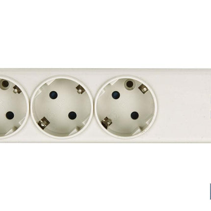 Base múltiple de 3 tomas | Incluye 2 puertos USB | Cable de 1,5 metros de longitud