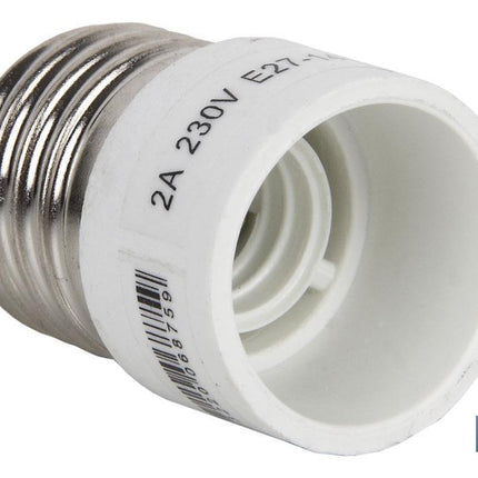 Portalámparas adaptador | Adapta de E27 a E14 | 2 A - 250 V~