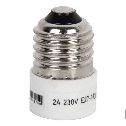 Portalámparas adaptador | Adapta de E27 a E14 | 2 A - 250 V~