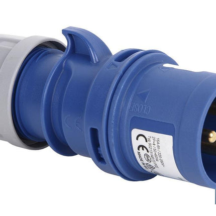 Clavija industrial móvil | Grado de protección IP 44 | Embornamiento con tornillos