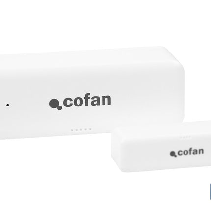 Sensor inteligente para puertas y ventanas | Conexión WiFi y Bluetooth | Funciona con aplicación Smart Life o Tuya | Compatible con Alexa y Google | Protección antirrobo