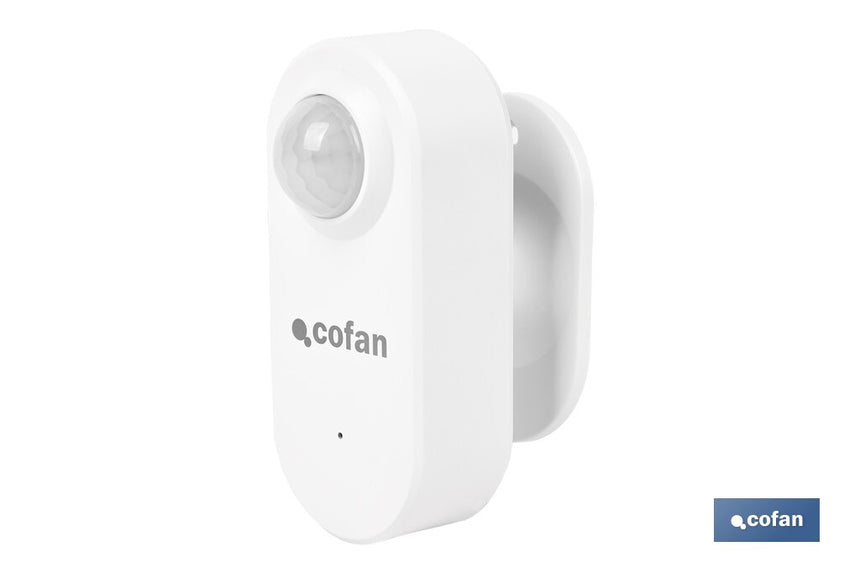 Sensor de movimiento inteligente | Conexión WiFi y Bluetooth | Funciona con aplicación Smart Life o Tuya | Compatible con Alexa y Google | Seguridad en el hogar