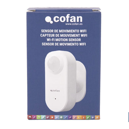 Sensor de movimiento inteligente | Conexión WiFi y Bluetooth | Funciona con aplicación Smart Life o Tuya | Compatible con Alexa y Google | Seguridad en el hogar