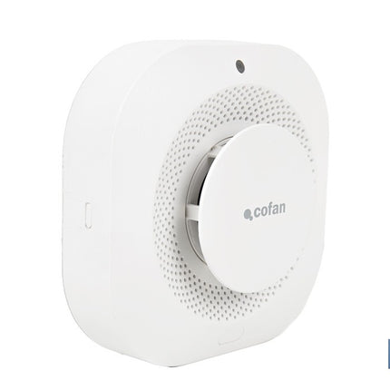 Detector de humo inteligente | Conexión WiFi y Bluetooth | Aplicación Smart Life o Tuya | Compatible con Alexa y Google | Seguridad en el hogar