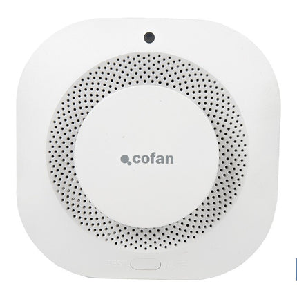 Detector de humo inteligente | Conexión WiFi y Bluetooth | Aplicación Smart Life o Tuya | Compatible con Alexa y Google | Seguridad en el hogar