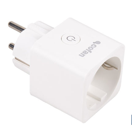 Enchufe inteligente con conexión WiFi y Bluetooth | Aplicación Smart Life o Tuya | Compatible con Alexa y Google | Control remoto | Con protección infantil