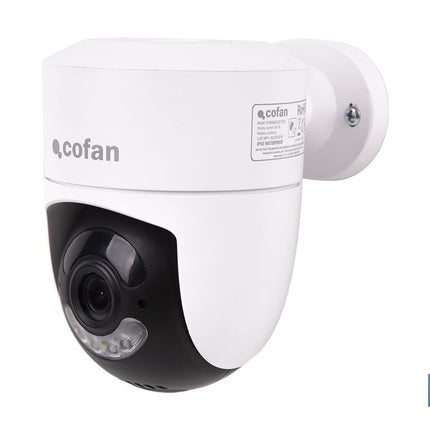Cámara de seguridad inteligente con WiFi | Con control remoto, audio bidireccional y amplio ángulo de visión