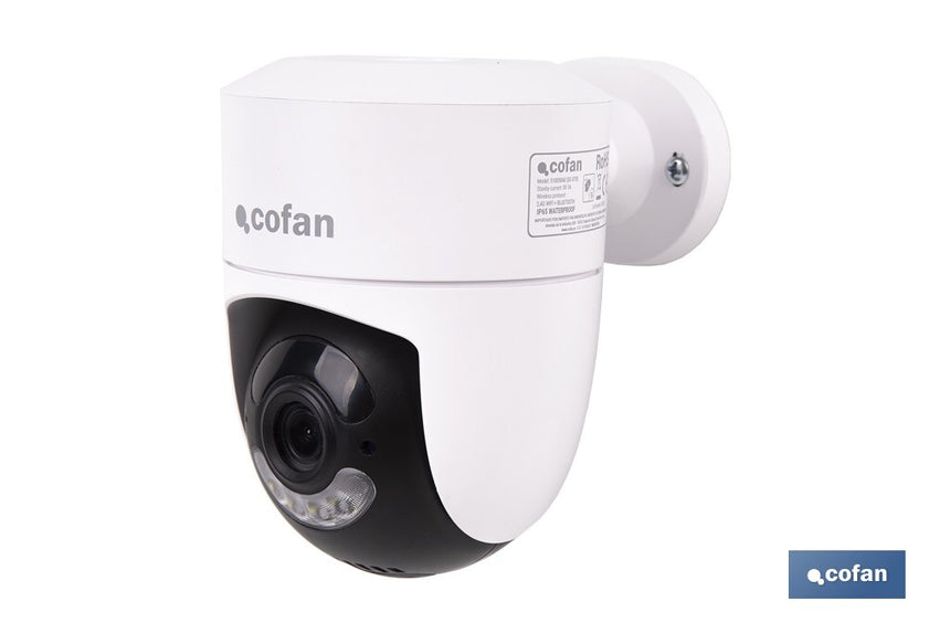 Cámara de seguridad inteligente con WiFi | Con control remoto, audio bidireccional y amplio ángulo de visión