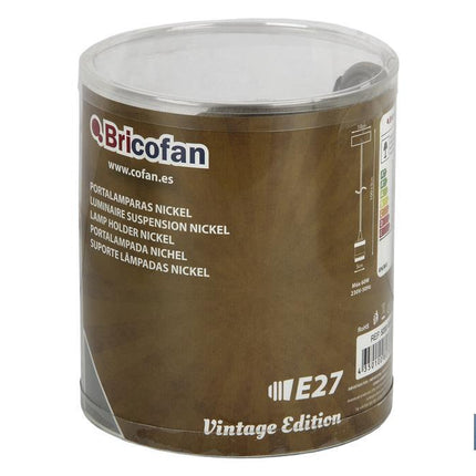 Cable para Lámpara Deco Oro Niquel