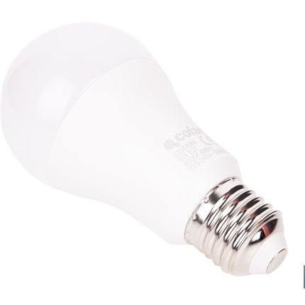 Bombilla LED Classic con sensor | Luz neutra (4000 K) con boquilla E27, 9 W y 806 lúmenes | Detector de movimiento y larga duración 15.000 h de vida