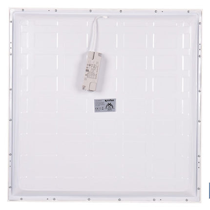 Panel LED empotrable backlight 36 W 3600 lúmenes con luz fría 6500 K | Ahorro de energía y larga duración 30 000 h de vida | Medidas 59,5 x 59,5 cm
