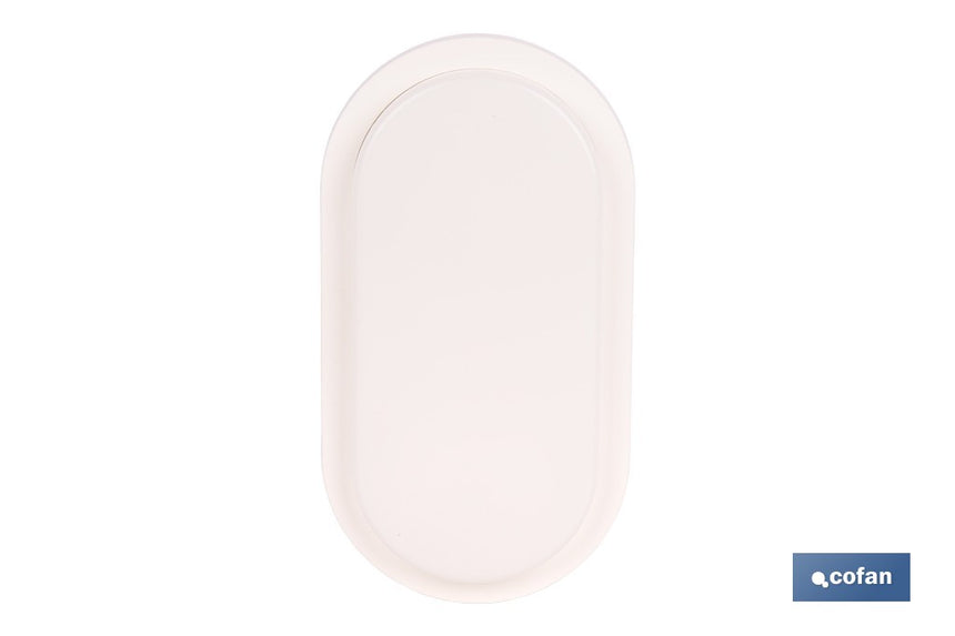Luminaria LED 10 W 1200 lúmenes con luz neutra 4000 K IP65 | Ahorro de energía y larga duración 30.000 h de vida | Eficiencia energética E