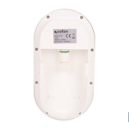 Luminaria LED 10 W 1200 lúmenes con luz neutra 4000 K IP65 | Ahorro de energía y larga duración 30.000 h de vida | Eficiencia energética E