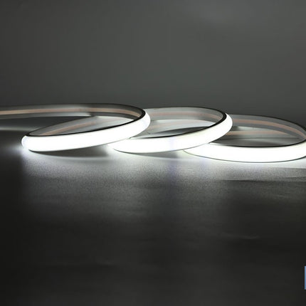 Tira de luz LED neón COB | Impermeable IP65, 8 W, 4000 K, 700 lúmenes | Longitud: 5 metros