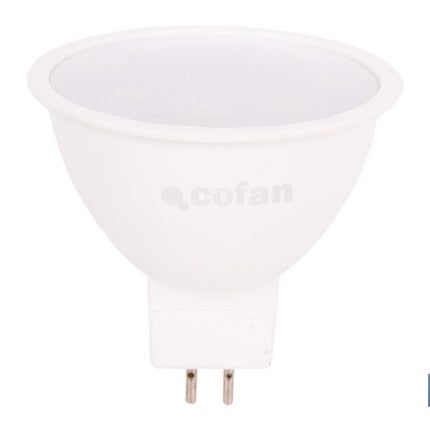 Lámpara LED COB GU-5.3 5W | 4000 K Luz Neutra | 420 lúmenes | Ángulo de 110° | 12V DC | Ahorro Energético del 90% | +50.000 Encendidos | 20.000h de Vida