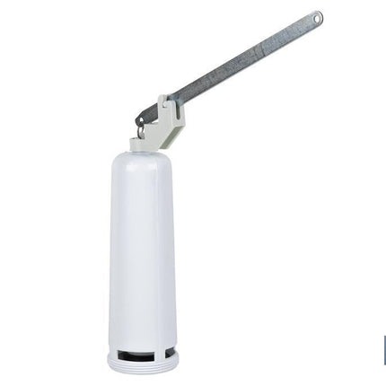 Descargador para Cisterna de Tanque Alto con Soporte y Palanca | Fabricado en Polipropileno | Fácil de Instalar
