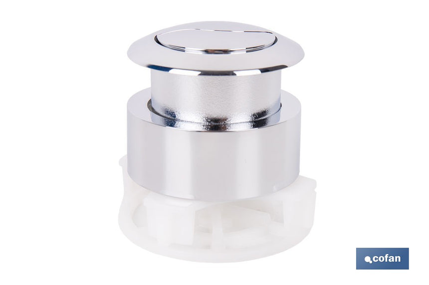 Pulsador de doble descarga para inodoro | Sistema Dual Flush y ahorro de agua | Compatible con descargador modelo Tambre