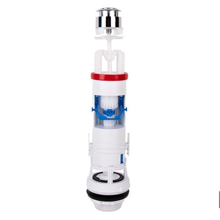 Descargador para WC con doble pulsador modelo Tambre | Mecanismo universal con descarga de 3 y 6 litros | Sistema antical y base roscada