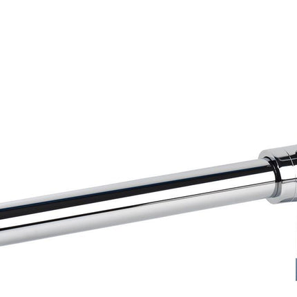 Sifón de Botella | Extensible | Cromado Cilíndrico | Salida horizontal de 330 mm de longitud y Ø32 mm