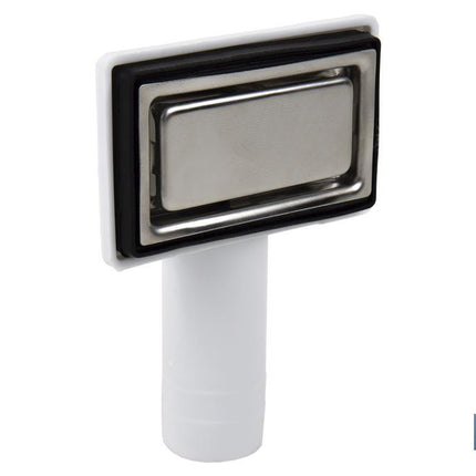 Válvula para Fregadero | Medidas: 1 1/2 x 115 | Con Cesta Rejilla de Acero Inox. y Tornillo | 2 Modelos de Rebosadero