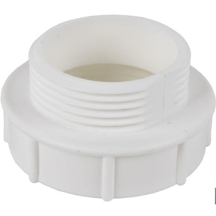 Adaptador Convertidor 1 1/4 macho - 1 1/2 hembra | Para aplicar a tubo flexible | Accesorio de Fontanería