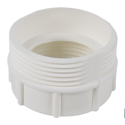 Adaptador Convertidor 1 1/2 macho - 1 1/4 hembra | Para aplicar a tubo flexible | Accesorio de Fontanería