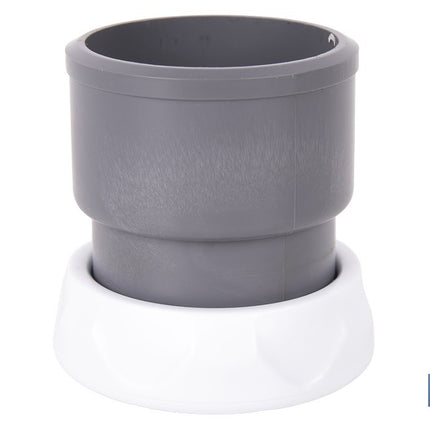 Enlace mixto 1 1/2 x 40 mm | Conector rosca a tubo liso con tuerca | Conector para sifón y tuberías de Ø40 mm