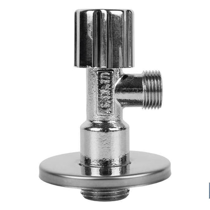 Válvula de Escuadra | Modelo Pistón | Medidas: 1/2 x 3/8 | Fabricada en Latón CV617N | Cierre y apertura con Pistón Regulable