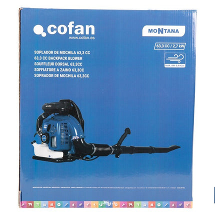 Sopladora de Mochila | Modelo Montana | Motor 63,3CC