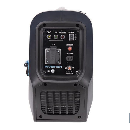 Generador inverter de gasolina de 79,7 cc | Motor de 4 tiempos OHV | Generador inverter portátil | Máxima potencia: 2 kVA