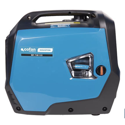 Generador inverter de gasolina de 79,7 cc | Motor de 4 tiempos OHV | Generador inverter portátil | Máxima potencia: 2 kVA