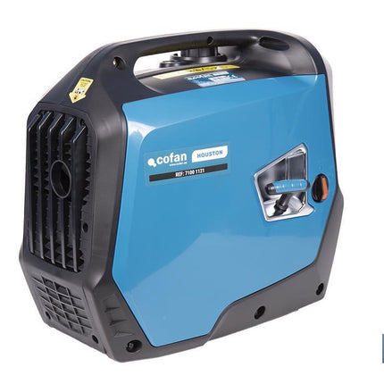 REACONDICIONADO - Generador inverter de gasolina de 79,7 cc | Motor de 4 tiempos OHV | Generador inverter portátil | Máxima potencia: 2 kVA