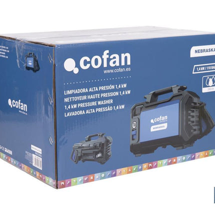 Limpiadora de alta presión | 1400 W | Caudal máximo 330 l/h | Presión máxima 110 bares | Sistema TSS