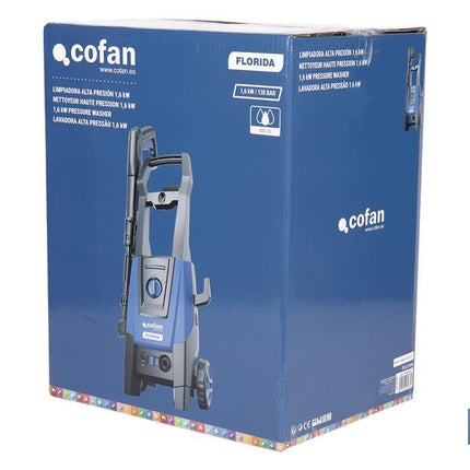 Limpiadora de alta presión | 1600 W | Caudal máximo 420 l/h | Presión máxima 130 bares | Sistema TSS