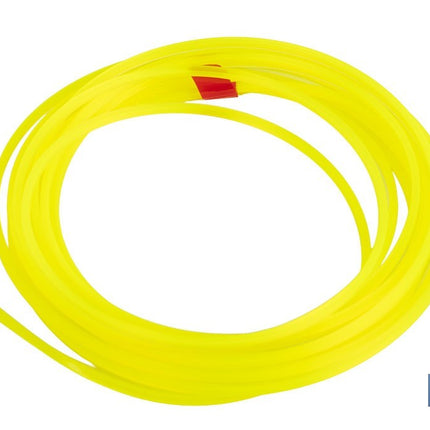 Hilo cuadrado de nylon para desbrozadora | Alta resistencia, compatible con mayoría de desbrozadoras | Medidas del hilo: 3 mm x 42 m