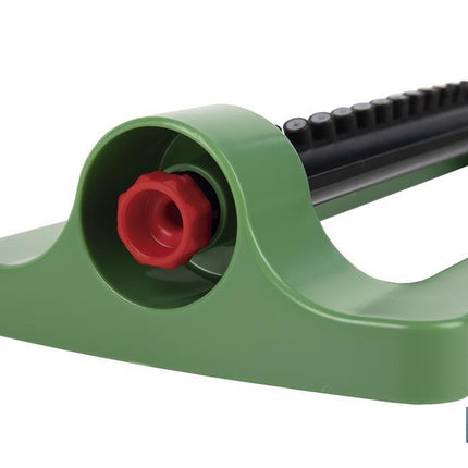 Aspersor de riego oscilante de 16 chorros | Material de polipropileno | Apto para jardín | Flexibilidad anti roturas