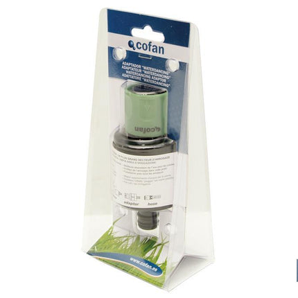 Adaptador Waterdancing | Adaptador para aspersor | Ahorra un 25% de Agua
