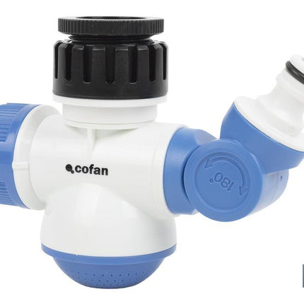 Adaptador de Grifo | Con 3 Funciones de riego | Adaptador para grifo de Manguera