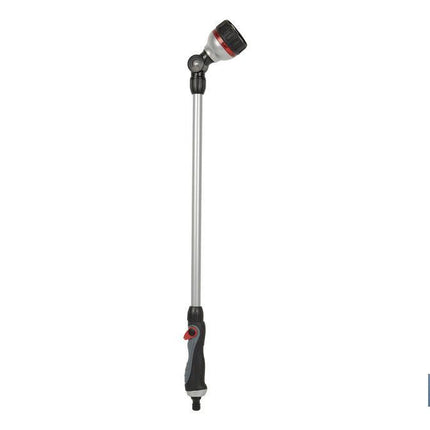 Lanza de riego multifunción de 76 cm de longitud y 6 posiciones riego | Control de caudal cómodo con el pulgar