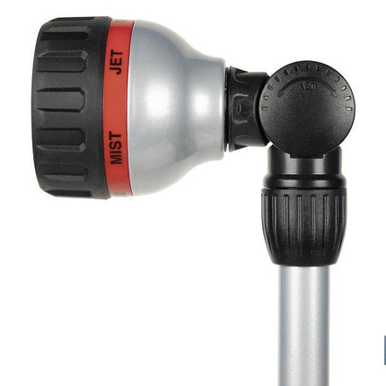 Lanza de riego multifunción de 76 cm de longitud y 6 posiciones riego | Control de caudal cómodo con el pulgar